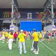 Clima mais ameno e Brasil em maioria marcam ambiente no MetLife Stadium
