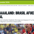 'Entre as grandes decadentes': como imprensa internacional reagiu à eliminação do Brasil na Copa 2026