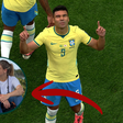 Ao vivo na Cazé TV, Fernanda Gentil faz Casemiro chorar após vexame do Brasil na Copa