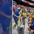 VÍDEO: Após eliminação do Brasil, torcedores brigam no MetLife Stadium