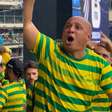 'Se o time tivesse feito 1% do que fizemos, a gente seguia', desabafa torcedor no estádio após eliminação do Brasil