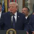 Trump admite que falou de cartão vermelho com a Fifa e critica Raphael Claus: 'Um pouco suspeito'