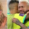 Neymar chora na Copa e Luana Piovani não perde a oportunidade: "Aposentado"
