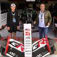 Francisco Rocha tem encontro com Bortoleto e Câmara nos bastidores da F1 e F2, em Silverstone