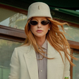 Marina Ruy Barbosa aposta na elegância minimalista da alfaiataria no torneio de tênis de Wimbledon