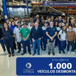 Stellantis desmonta 1.000 carros e transforma sucata em mais de 8 mil peças para reutilização