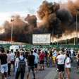 Incêndio atinge depósito em Milão e gera alerta à população