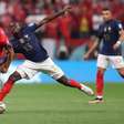 França e Marrocos estabelecem marca inédita da Copa neste século