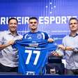 Apresentado no Cruzeiro, Gabriel Pec fala sobre confronto contra o Flamengo na Libertadores