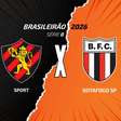 Sport x Botafogo-SP: onde assistir, escalações e arbitragem