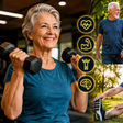 Após os 60 anos, fazer exercícios dois ou três dias por semana já leva a mudanças