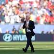 Deschamps enaltece terceira semifinal consecutiva da França em Copas