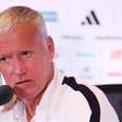 Deschamps se irrita após protesto de jornalistas marroquinos antes das quartas da Copa