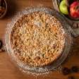 Torta de maçã com farofinha: receita saudável, crocante e fácil de fazer