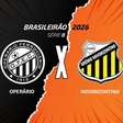 Operário-PR x Novorizontino: onde assistir, escalações e arbitragem
