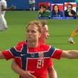 CazéTV perde gol da Noruega, e web reage: 'Dificilmente aconteceria na Globo'