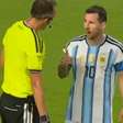 Jornal transcreve bronca de Messi em árbitro: "Não me desrespeite"
