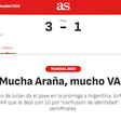 'Tem um VAR que sempre ajuda': Imprensa internacional levanta suspeitas sobre Argentina ser beneficiada pela arbitragem na Copa