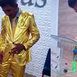 'Varão de ouro': Pastor se veste todo de dourado e viraliza nas redes sociais