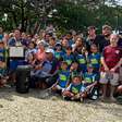 Projeto Tênis na Lagoa completa 22 anos com festa e idealizador do projeto recebe honraria