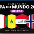 Copa do Mundo 2026: conheça bandas e artistas de todos os países do Grupo I