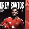 Manchester United anuncia a contratação de Andrey Santos, ex-Chelsea