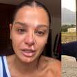 Gabriella Augusto se emociona após denunciar agressões de Cartolouco ao Fantástico: 'Achei que ia morrer'