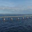 China constrói a maior ponte da América do Sul no Brasil: um gigante de 12 quilômetros sobre o mar