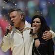 Laura Pausini e Robbie Williams cantarão juntos em final da Copa do Mundo