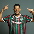 A publicação de Hulk após marcar seu primeiro gol pelo Fluminense