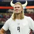 Um souvenir de viagem caro e bizarro: Erling Haaland volta da Copa 2026 com guaxinim empalhado de quase R$ 4 mil; craque pede ajuda sobre o 'mimo'