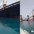 Vídeo mostra navio cargueiro afundando após colisão perto do Estreito de Ormuz
