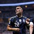 Herói da classificação da Argentina, Lautaro Martínez desabafa: "Sempre sonhei com isso"