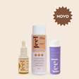Kit da Feel combate ressecamento da pele no inverno com fórmulas naturais