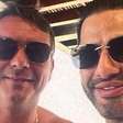 Flávio Bolsonaro tem foto com 'Sicário' divulgada por site, mas senador alega não conhecer o chefe da milícia de Vorcaro