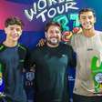Venezuelanos superam dupla com jovem atleta do MT na final do torneio BT 50 em Sorriso (MT)