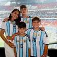 Esposa de Messi se emociona com gol e comemora classificação da Argentina na Copa do Mundo