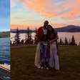 Lewis Hamilton assume Kim Kardashian nas redes sociais ao publicar álbum com fotos românticas