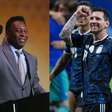 Pelé x Messi: quem é maior? Veja os números deles em Copa