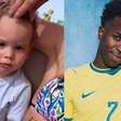 Vini Jr. aparece em vídeo com filhos de Virginia em iate na Itália