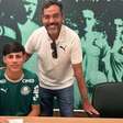 Palmeiras blinda joia da base com contrato profissional e multa de quase R$ 600 milhões