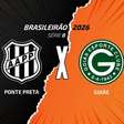Ponte Preta x Goiás: onde assistir, escalações e arbitragem