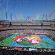 Lindo para a TV, show do intervalo da final da Copa não anima público no estádio