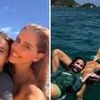 Deborah Secco mostra detalhes de viagem luxuosa com a filha, Maria Flor