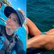 Deborah Secco curte férias em Noronha com a filha