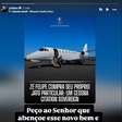 Poliana Rocha opina após Zé Felipe comprar novo jatinho: 'Que o proteja de todo mal'