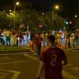 Festa pelo título da Espanha acaba em tragédia após desabamento de fonte