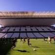 Corinthians testa novo gramado da Neo Química antes de duelo com o Remo