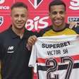 Victor Sá se emociona em apresentação no São Paulo: "É uma honra estar aqui"