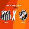 Santos x Vasco (Sub-20): onde assistir, escalações e arbitragem